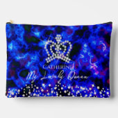 Glinsterende Crown Blue Etui (Voorkant)