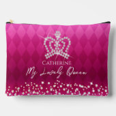 Glinsterende Crown Red Accessoire Pouch Etui (Voorkant)