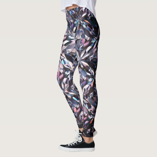 Glinsterende diamanten leggings (Links)