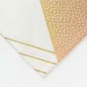 Glinsterende driehoekspectra fleece deken (Hoek)