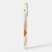 Glinsterende driehoekspectra iPhone hoesje (Rechterkant)