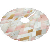 Glinsterende driehoekspectra kerstboom rok (Gekanteld)