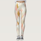 Glinsterende driehoekspectra leggings (Voorkant)