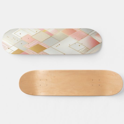 Glinsterende driehoekspectra persoonlijk skateboard (Horizontaal)