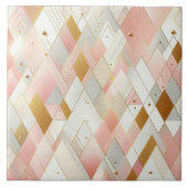 Glinsterende driehoekspectra tegeltje (Voorkant)