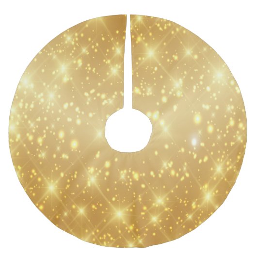 Glinsterende Golden Kerstboom Rok (Voorkant)