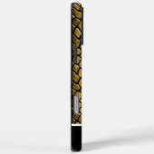 Glinsterende gouden slangenhuiden Case-Mate iPhone case (Achterkant / Rechts)