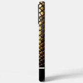 Glinsterende gouden slangenhuiden in natuurlijk li Case-Mate iPhone case (Achterkant / Links)