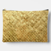 Glinsterende gouden Tegel Patroon Etui (Voorkant)