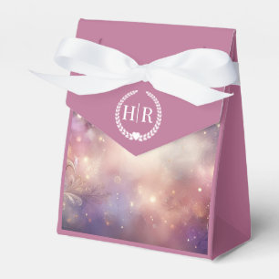 Glinsterende hemelse Stardust Skies bruiloft Bedankdoosjes