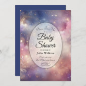 Glinsterende hemelse sterrenstofhemel kaart (Voorkant / Achterkant)