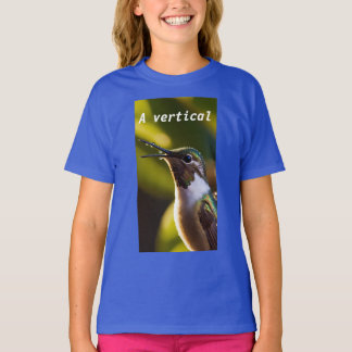 Glinsterende Hummingbird Harmony - Ontworpen voor T-shirt