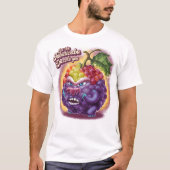 Glinsterende Jabuticaba Druivencluster Dans T-shirt (Voorkant)