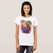 Glinsterende Jabuticaba Druivencluster Dans T-shirt (Voorkant volledig)