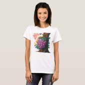 Glinsterende Jabuticaba op Boom T-shirt (Voorkant volledig)