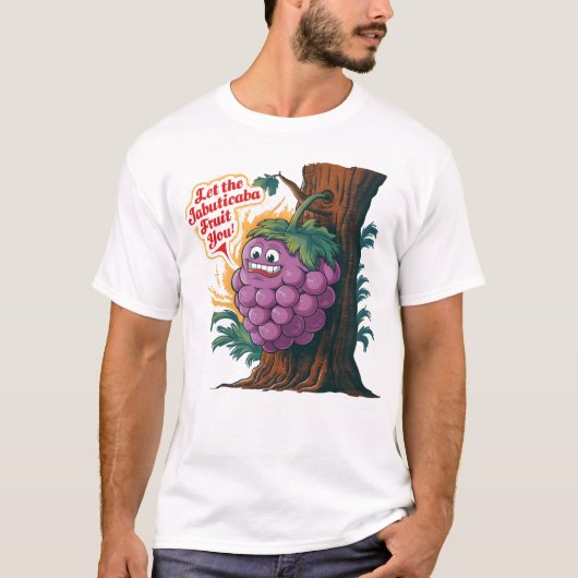 Glinsterende Jabuticaba op Boom T-shirt (Voorkant)