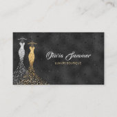 Glinsterende Jurken Luxe Boutique Visitekaartje (Voorkant)