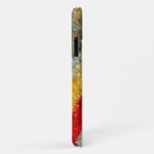 glinsterende kerstslingers op iPhone / iPad hoesje (Achterkant/rechts)