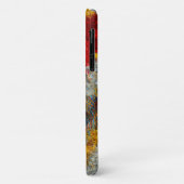 glinsterende kerstslingers op iPhone / iPad hoesje (Achterkant/links)