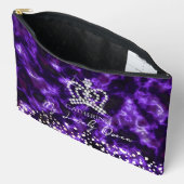 Glinsterende kroon Paarse Etui (Open)