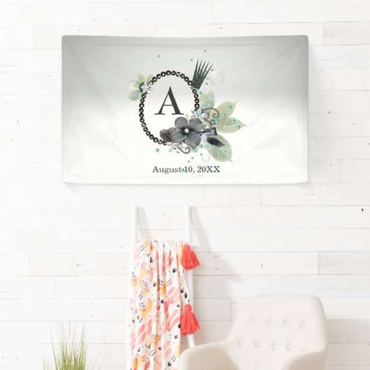 Glinsterende kroon voor baby meisje banner (Insitu)