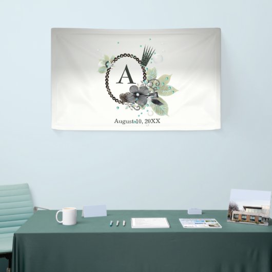 Glinsterende kroon voor baby meisje banner (Beurs)