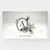 Glinsterende kroon voor baby meisje banner (Horizontaal)