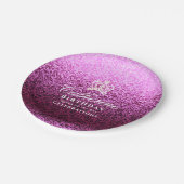 Glinsterende Kroonlavendel Papieren Bordje (Gekanteld)