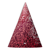 Glinsterende kroonwijn feesthoedjes (Links)