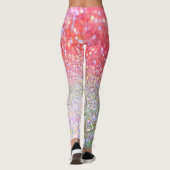 Glinsterende leggings (Achterkant)