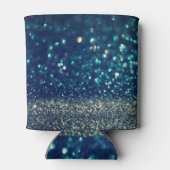 Glinsterende lichten: feestelijke  mix. blikjeskoeler (Achterkant)