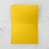 Glinsterende Neon Sterren Dank je kaart GOUD (Binnen)