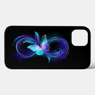 Glinsterende oneindigheid met magische vlinder Case-Mate iPhone case