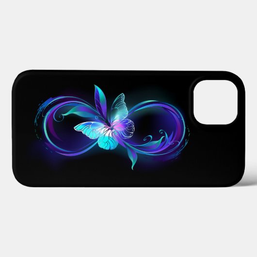 Glinsterende oneindigheid met magische vlinder Case-Mate iPhone case (Achterkant (horizontaal))