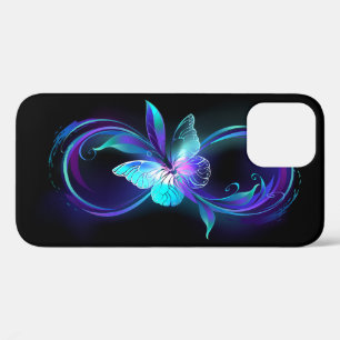 Glinsterende oneindigheid met magische vlinder Case-Mate iPhone case