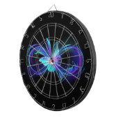 Glinsterende oneindigheid met magische vlinder dartbord (Voorkant Rechts)