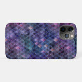 Glinsterende Paarse Ombre & Glitterende Dragonschu Case-Mate iPhone Case (Achterkant (horizontaal))