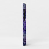 Glinsterende Paarse Ombre & Glitterende Dragonschu Case-Mate iPhone Case (Achterkant/links)