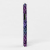 Glinsterende Paarse Ombre & Glitterende Dragonschu Case-Mate iPhone Case (Achterkant/rechts)