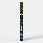 Glinsterende slangenhuid gloeit met kleuren Case-Mate iPhone case (Achterkant / Rechts)