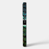 Glinsterende slangenhuid gloeit met kleuren Case-Mate iPhone case (Achterkant / Links)