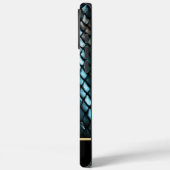 Glinsterende slangenhuid gloeit met kleuren Case-Mate iPhone case (Achterkant / Links)