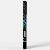 Glinsterende slangenhuid gloeit met kleuren Case-Mate iPhone case (Achterkant / Rechts)