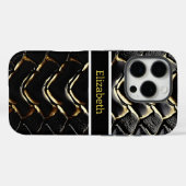 Glinsterende slangenhuid toont het kunstenaarschap Case-Mate iPhone case (Achterkant (horizontaal))