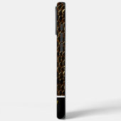 Glinsterende slangenhuidpatronen Case-Mate iPhone case (Achterkant / Links)