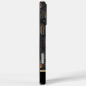 Glinsterende slangenhuidpatronen in licht Case-Mate iPhone case (Achterkant / Rechts)