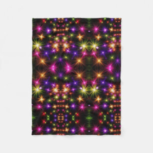 Glinsterende Starburst Sherpa-deken Fleece Deken