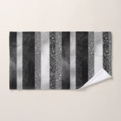 Glinsterende strepen patroon bad handdoek (Handdoek)