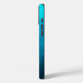 glinsterende turquoise Zee schildpad | kust Case-Mate iPhone Case (Achterkant / Links)