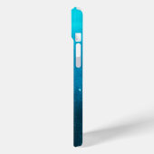 Glinsterende Turquoise Zeeschildpad | Kust Case-Mate iPhone Case (Achterkant / Links)